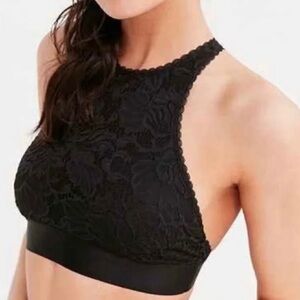 Urban Outfitters Black and Cream Floral Lace Bralette (2 for 1 bundle)